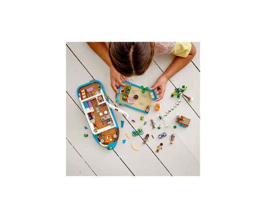 Конструктор LEGO Friends Плавучий дом на канале 737 детали (41702), изображение 4 Конструктор LEGO Friends Плавучий дом на канале 737 детали (41702), изображение 4