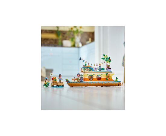 Конструктор LEGO Friends Плавучий дом на канале 737 детали (41702), изображение 5 Конструктор LEGO Friends Плавучий дом на канале 737 детали (41702), изображение 5