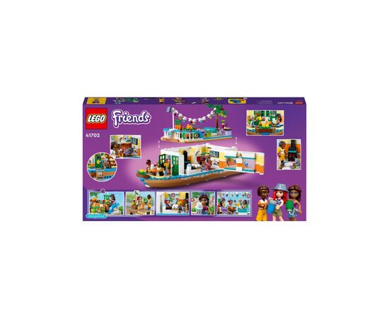 Конструктор LEGO Friends Плавучий дом на канале 737 детали (41702), изображение 6 Конструктор LEGO Friends Плавучий дом на канале 737 детали (41702), изображение 6