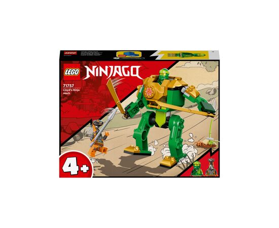 Конструктор LEGO NINJAGO Робокостюм ниндзя Ллойда 57 деталей (71757)