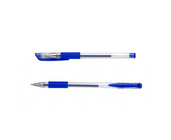 Ручка гелевая Buromax FORMULA GRIP, JOBMAX, 0.7 мм, синие чернила (BM.8349-01)