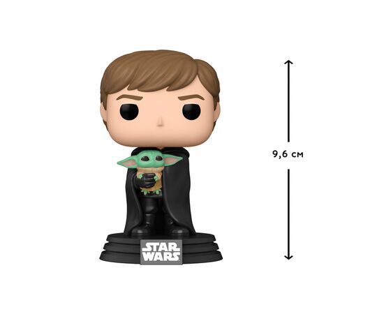 Фигурка для геймеров Funko Pop серии Мандалорец - Люк и Малыш (58290), изображение 2 Фигурка для геймеров Funko Pop серии Мандалорец - Люк и Малыш (58290), изображение 2