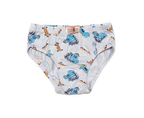 Труси BiyoKids з динозаврами (2556-116B-gray)