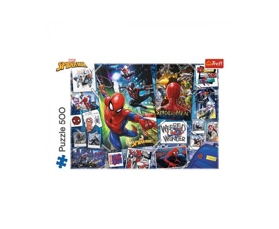 Пазл Trefl Плакаты с супергероями, 500 элементов (6336966), изображение 2 Пазл Trefl Плакаты с супергероями, 500 элементов (6336966), изображение 2