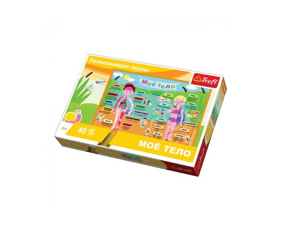 Пазл Trefl Мое тело, 40 элементов (6081651)