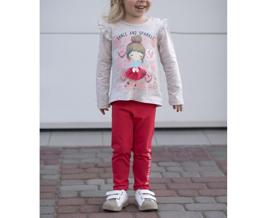Набор детской одежды Breeze DANCE AND SPARKLE (16398-110G-red), изображение 6 Набор детской одежды Breeze DANCE AND SPARKLE (16398-110G-red), изображение 6
