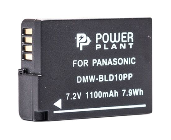 Акумулятор до фото/відео PowerPlant Panasonic DMW-BLD10PP (DV00DV1298)