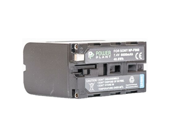 Аккумулятор к фото/видео PowerPlant Sony LED NP-F960 6600mAh (DV00DV1367)