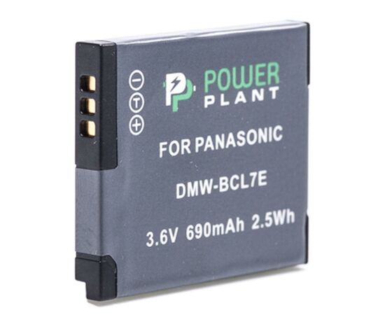 Аккумулятор к фото/видео PowerPlant Panasonic DMW-BCL7E (DV00DV1380), изображение 2 Аккумулятор к фото/видео PowerPlant Panasonic DMW-BCL7E (DV00DV1380), изображение 2