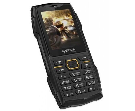 Мобільний телефон Sigma X-treme AZ68 Black Orange (4827798374917), зображення 7 Мобільний телефон Sigma X-treme AZ68 Black Orange (4827798374917), зображення 7
