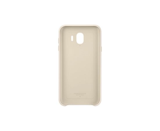Чехол для моб. телефона Samsung Galaxy J4 (J400) Dual Layer Cover Gold (EF-PJ400CFEGRU), изображение 2 Чехол для моб. телефона Samsung Galaxy J4 (J400) Dual Layer Cover Gold (EF-PJ400CFEGRU), изображение 2