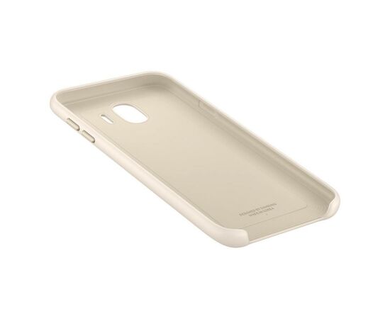 Чехол для моб. телефона Samsung Galaxy J4 (J400) Dual Layer Cover Gold (EF-PJ400CFEGRU), изображение 5 Чехол для моб. телефона Samsung Galaxy J4 (J400) Dual Layer Cover Gold (EF-PJ400CFEGRU), изображение 5