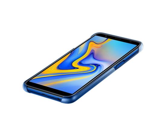 Чехол для моб. телефона Samsung Galaxy J6+ (J610) Gradation Cover Blue (EF-AJ610CLEGRU), изображение 4