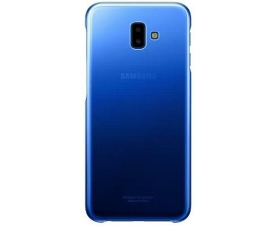 Чехол для моб. телефона Samsung Galaxy J6+ (J610) Gradation Cover Blue (EF-AJ610CLEGRU)