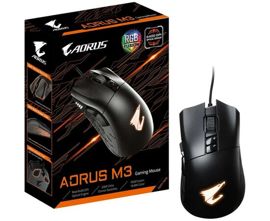 Мышка GIGABYTE Aorus M3, изображение 6 Мышка GIGABYTE Aorus M3, изображение 6