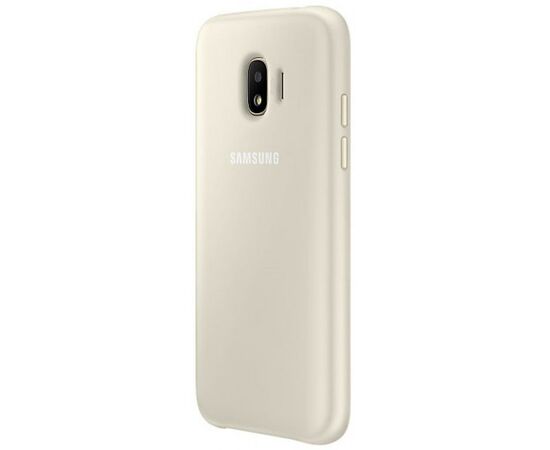 Чехол для мобильного телефона Samsung J2 (2018)/EF-PJ250CFEGRU - Dual Layer Cover (Gold) (EF-PJ250CFEGRU), изображение 3 Чехол для мобильного телефона Samsung J2 (2018)/EF-PJ250CFEGRU - Dual Layer Cover (Gold) (EF-PJ250CFEGRU), изображение 3