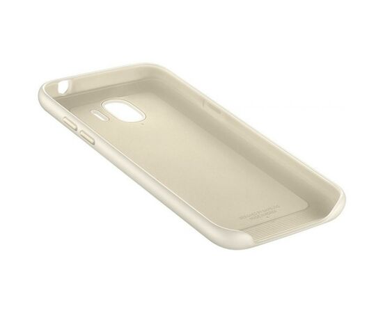 Чехол для мобильного телефона Samsung J2 (2018)/EF-PJ250CFEGRU - Dual Layer Cover (Gold) (EF-PJ250CFEGRU), изображение 5 Чехол для мобильного телефона Samsung J2 (2018)/EF-PJ250CFEGRU - Dual Layer Cover (Gold) (EF-PJ250CFEGRU), изображение 5