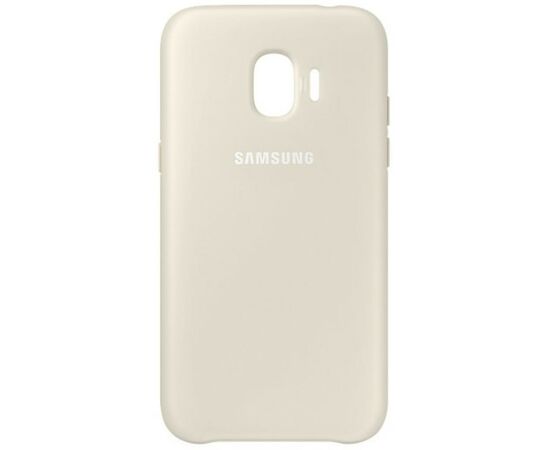 Чехол для мобильного телефона Samsung J2 (2018)/EF-PJ250CFEGRU - Dual Layer Cover (Gold) (EF-PJ250CFEGRU), изображение 6 Чехол для мобильного телефона Samsung J2 (2018)/EF-PJ250CFEGRU - Dual Layer Cover (Gold) (EF-PJ250CFEGRU), изображение 6
