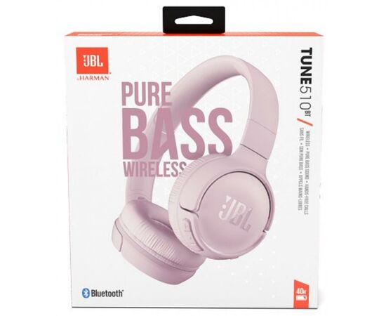 Наушники JBL Tune 510BT Rose (JBLT510BTROSEU), изображение 8 Наушники JBL Tune 510BT Rose (JBLT510BTROSEU), изображение 8