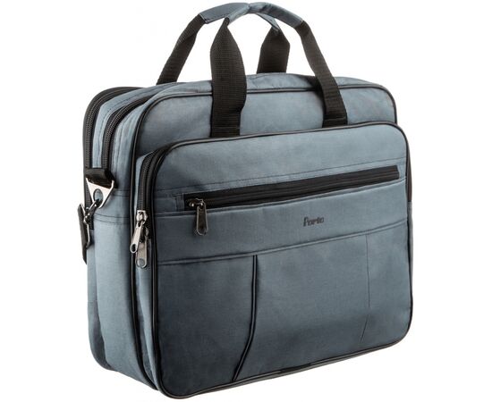 Сумка для ноутбука Porto 15.6" PN31 Gray (PN31GY), изображение 2 Сумка для ноутбука Porto 15.6" PN31 Gray (PN31GY), изображение 2