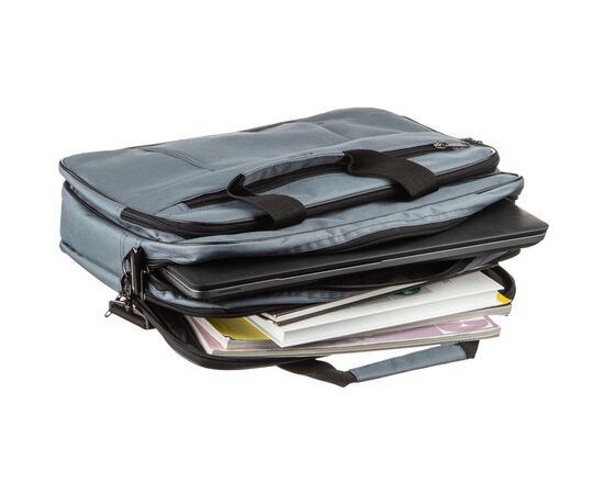 Сумка для ноутбука Porto 15.6" PN31 Gray (PN31GY), изображение 4 Сумка для ноутбука Porto 15.6" PN31 Gray (PN31GY), изображение 4
