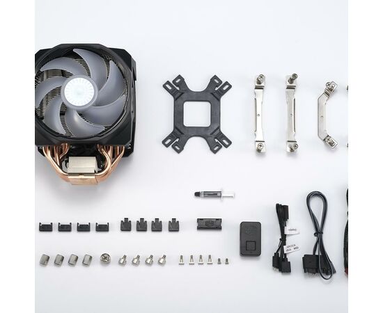 Кулер для процессора CoolerMaster MasterAir MA610P ARGB (MAP-T6PN-218PA-R1), изображение 9 Кулер для процессора CoolerMaster MasterAir MA610P ARGB (MAP-T6PN-218PA-R1), изображение 9