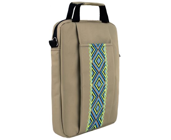 Сумка для ноутбука Porto 10'' LN-10-02LB Vishivanka Beige (LN1002LB_Vish), зображення 2 Сумка для ноутбука Porto 10'' LN-10-02LB Vishivanka Beige (LN1002LB_Vish), зображення 2