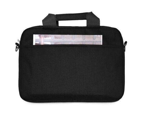 Сумка для ноутбука Porto 12'' PN12 TRIZUB Black (PN12BK_TRIZ), изображение 4 Сумка для ноутбука Porto 12'' PN12 TRIZUB Black (PN12BK_TRIZ), изображение 4