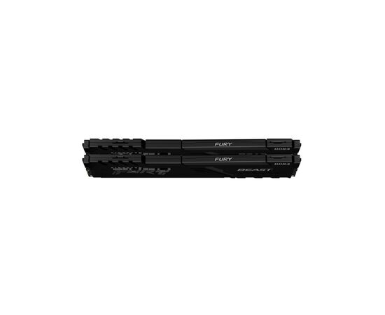 Модуль памяти для компьютера DDR4 32GB (2x16GB) 3200 MHz Fury Beast Black Kingston Fury (ex.HyperX) (KF432C16BBK2/32), изображение 2 Модуль памяти для компьютера DDR4 32GB (2x16GB) 3200 MHz Fury Beast Black Kingston Fury (ex.HyperX) (KF432C16BBK2/32), изображение 2
