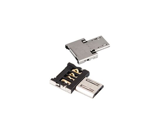 Переходник OTG Micro to USB AF Lapara (LA-OTG-microUSB-adaptor), изображение 2 Переходник OTG Micro to USB AF Lapara (LA-OTG-microUSB-adaptor), изображение 2