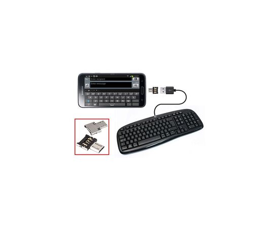 Переходник OTG Micro to USB AF Lapara (LA-OTG-microUSB-adaptor), изображение 5 Переходник OTG Micro to USB AF Lapara (LA-OTG-microUSB-adaptor), изображение 5