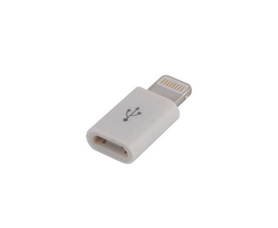 Переходник Lightning to Micro USB Lapara (LA-Lightning-MicroUSB-adaptor white)