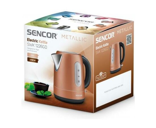 Электрочайник Sencor SWK1226GD, изображение 10 Электрочайник Sencor SWK1226GD, изображение 10