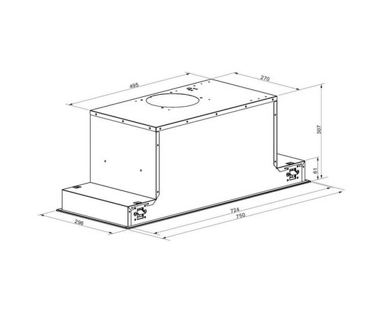 Вытяжка кухонная Gunter&Hauer ATALA 1075 GL, изображение 8 Вытяжка кухонная Gunter&Hauer ATALA 1075 GL, изображение 8