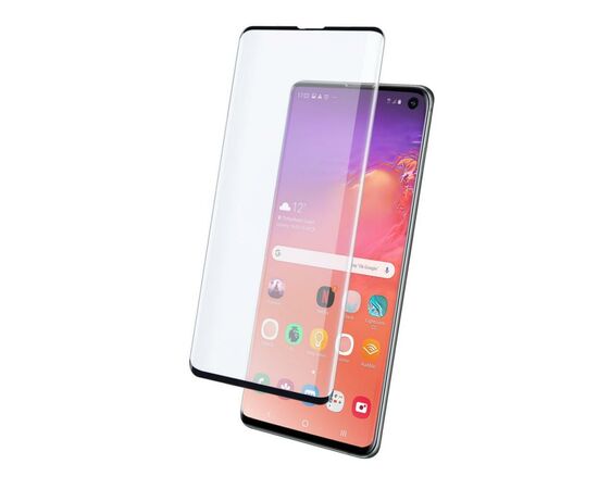 Стекло защитное Drobak Galaxy S10 Black 3D Full Cover, Edge Glue (441614)