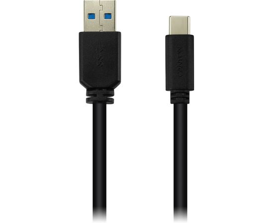 Дата кабель USB 3.0 AM to Type-C 1.0m 3A black Canyon (CNE-USBC4B)