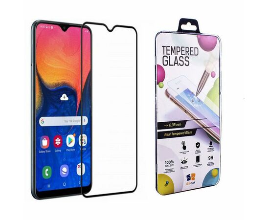Стекло защитное Drobak Samsung Galaxy A01 (Black) (454531)