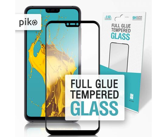 Скло захисне Piko Full Glue Xiaomi Mi 8 Lite (1283126487965)