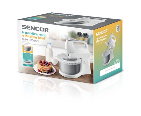Миксер Sencor SHM 6206SS, изображение 10 Миксер Sencor SHM 6206SS, изображение 10