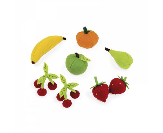 Игровой набор Janod Корзина с фруктами 8 эл. (J06577), изображение 4 Игровой набор Janod Корзина с фруктами 8 эл. (J06577), изображение 4