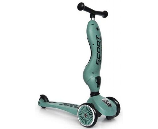 Самокат Scoot&Ride Highwaykick-1 Сіро-зелений (SR-160629-FOREST), зображення 2 Самокат Scoot&Ride Highwaykick-1 Сіро-зелений (SR-160629-FOREST), зображення 2