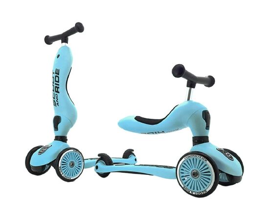 Самокат Scoot&Ride Highwaykick-1 Лохина (SR-160629-BLUEBERRY), зображення 3 Самокат Scoot&Ride Highwaykick-1 Лохина (SR-160629-BLUEBERRY), зображення 3