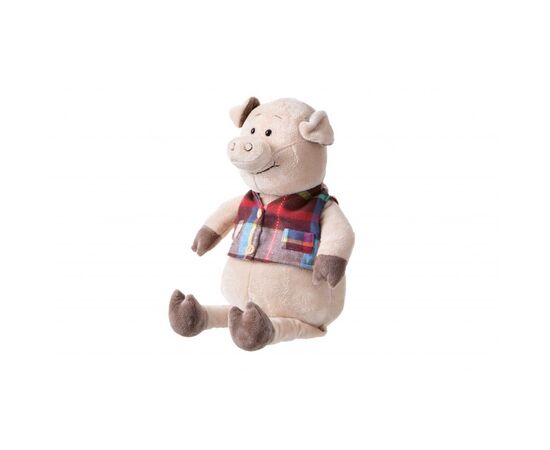 Мягкая игрушка Same Toy Свинка в жилетке 45 см (THT722)