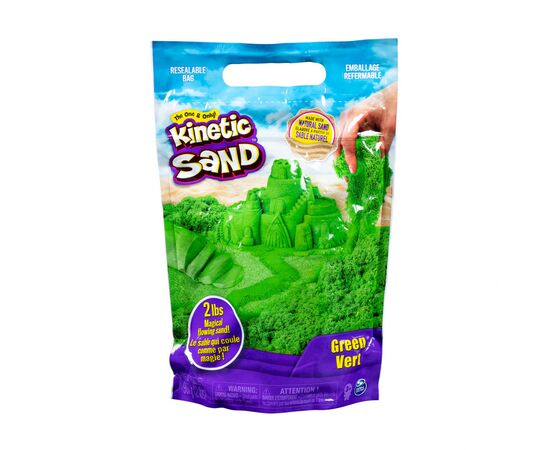 Набор для творчества Kinetic Sand Colour Песок Зеленый 907 г (71453G)