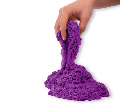 Набор для творчества Kinetic Sand Colour Песок Фиолетовый 907 г (71453P), изображение 3 Набор для творчества Kinetic Sand Colour Песок Фиолетовый 907 г (71453P), изображение 3