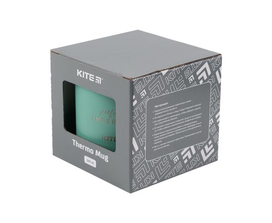 Поильник-непроливайка Kite термочашка 260 мл мятная (K21-324-02), изображение 2 Поильник-непроливайка Kite термочашка 260 мл мятная (K21-324-02), изображение 2