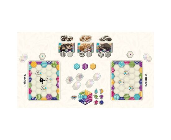 Настольная игра Lords of Boards Калико (Calico) (LOB2104UA), изображение 5 Настольная игра Lords of Boards Калико (Calico) (LOB2104UA), изображение 5