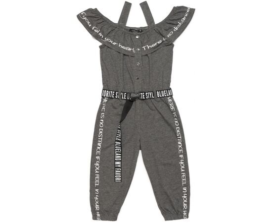Комбінезон Blueland з оборкою (2476-140G-gray)