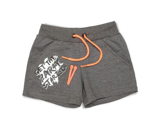 Футболка дитяча Blueland укорочена із шортами (2561-152G-gray), зображення 3 Футболка дитяча Blueland укорочена із шортами (2561-152G-gray), зображення 3