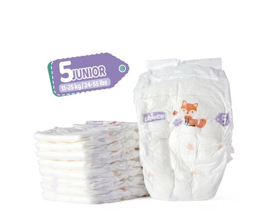 Подгузник Chicco Airy 5 XL 11-25 кг 34 шт (11237.00), изображение 2